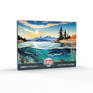Smoked Wild Sockeye Salmon | 227 g Pouch (Case of 12)