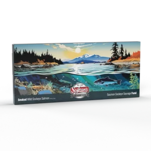 Smoked Wild Sockeye Salmon | 454 g Pouch (Case of 12)