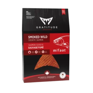 Gratitude Smoked Sockeye Salmon - Retort Box