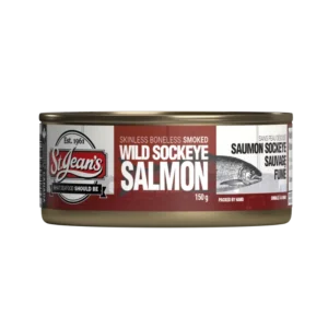 Canned Smoked Salmon: Wild Sockeye | 150 g
