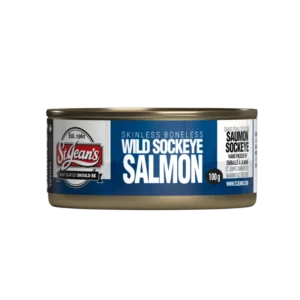 Canned Wild Sockeye Salmon | 100 g