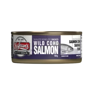 Canned Smoked Salmon: Wild Coho | 150 g